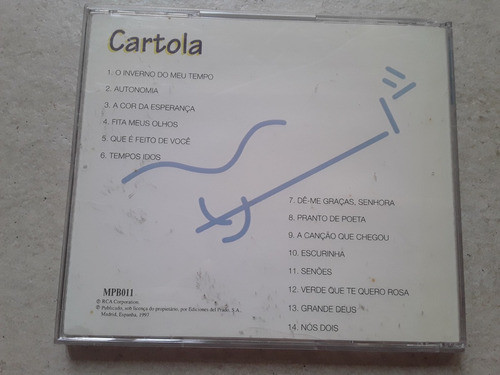 Cartola - Os Grandes Da Mpb - Cd / Kktus 1