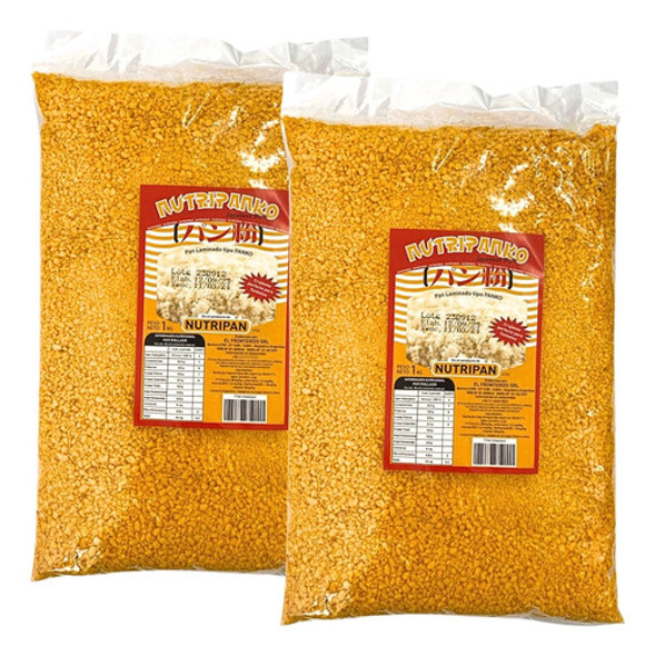 Panko Amarillo Estilo Japones Nutripanko 1 K. Pack X2 0