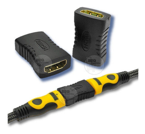 Hdmi Alargue Empalme Hembra - Hembra Ficha 1