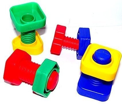 Set Tuercas P/enroscar Motricidad Fina Terapia Ocupacional 1