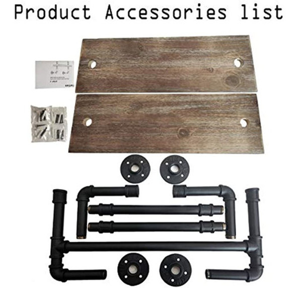 Estante Industrial Para Tuberías Looftmate, 2 Estantes Para 1 Estante Industrial Para Tuberías Looftmate, 2 Estantes Para 1