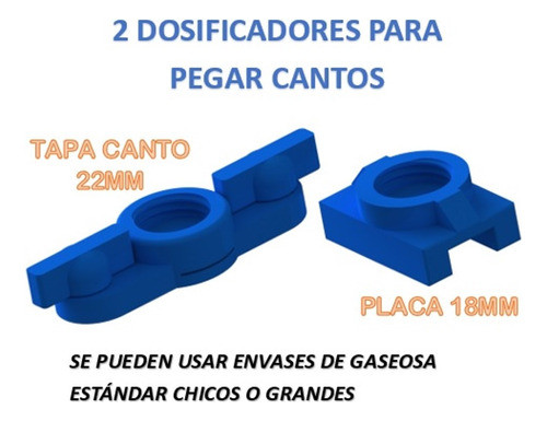 Tapacanto Dosificador 22mm, 18mm Y Perfilador 1
