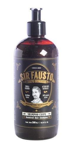 Sir Fausto Men´s Culture Dandruff Shampoo Caspa 500ml Local 0