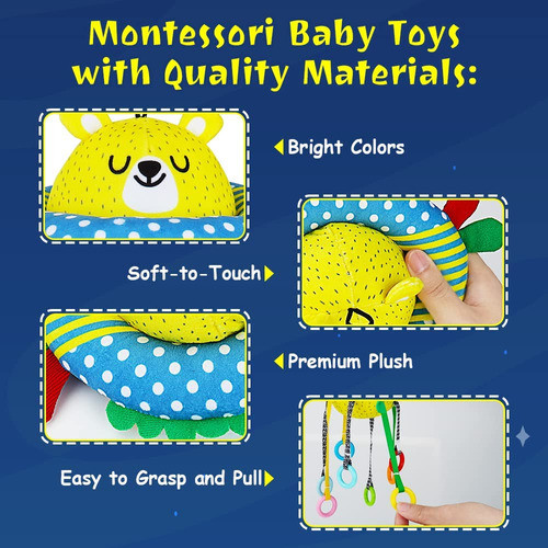 Juguetes Montessori Para Niños De 1+ Años,juguetes Sensorial 1