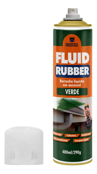 Fluid Rubber - Borracha Líquida Verde 400ml/290g 1