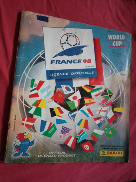 Álbum De Figuritas Del Mundial Francia 1998 0