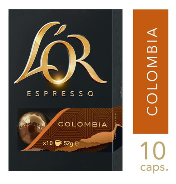 Cápsulas De Café L'or Colombia 10un 0