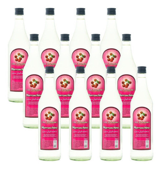 Licor De Marraschino (cereza) Linea Gastronomica  X12 0