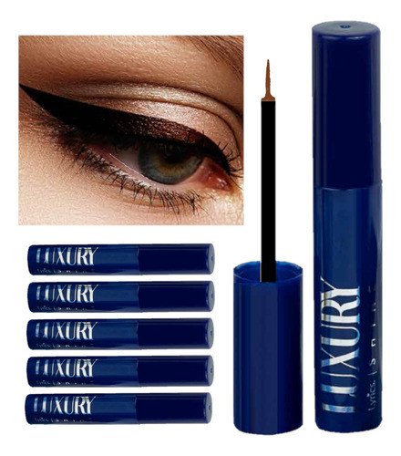 6 Delineador Brown Shine Ly0165 - Kit Lyrics Atacado Sj 1