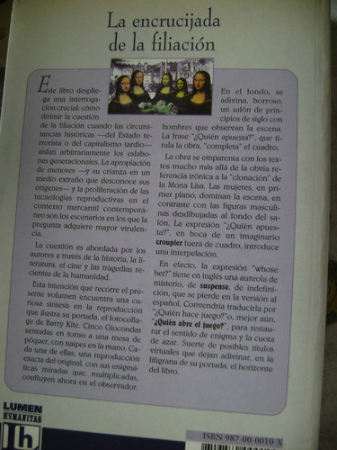 La Encrucijada De La Filiación. Fariña 1
