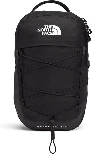 The North Face Mochila Para Laptop Mini (blanco Y Negro) 0