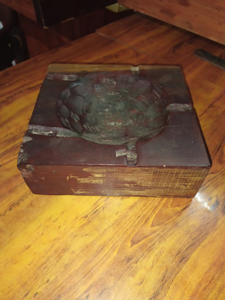 Cenicero Antiguo De Quebracho Pulido ! Oferta! 0