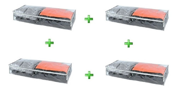 Organizador Bajo Cama Ropa Frazadas Bolsa Hermetic Cierre X4 0 Organizador Bajo Cama Ropa Frazadas Bolsa Hermetic Cierre X4 0