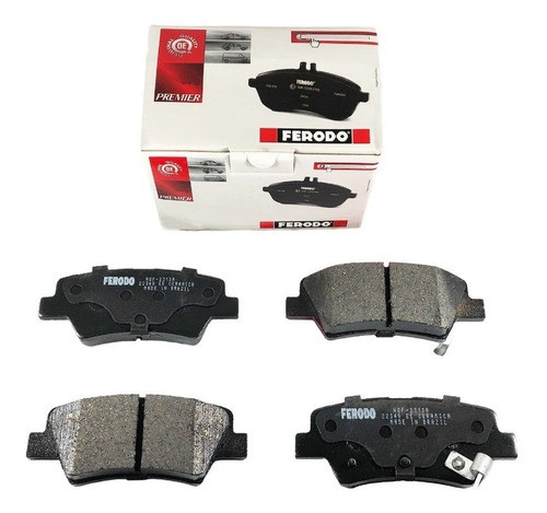 Pastilla Freno Ferodo Ceramica Kia Cerato 1.6 Tras 0