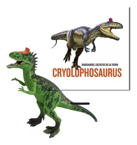 Dinosaurios Asombrosos Reyes Tierra N 15 Cryolophosaurus 1