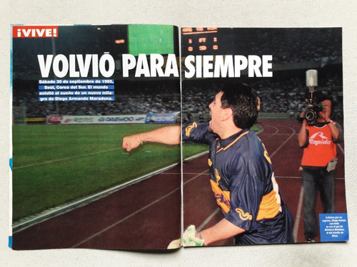 Revista El Gráfico Nº 3965 River Peñarol - Lanus Argentinos 1