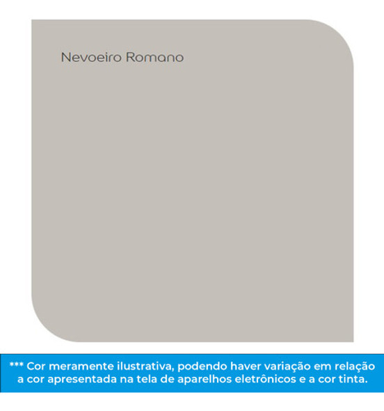 Tinta Acrílica Premium Decora Seda - Nevoeiro Romano 800ml 1