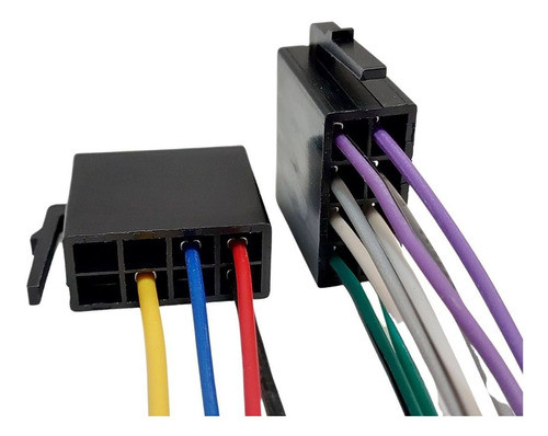 Chicote Conector 16 Vias Fic Fêmea Plug Radio Dvd Mp3 Mp5 1