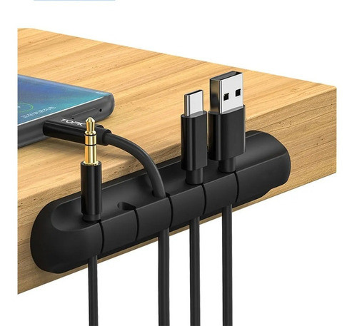 Organizador Cables Negro 1