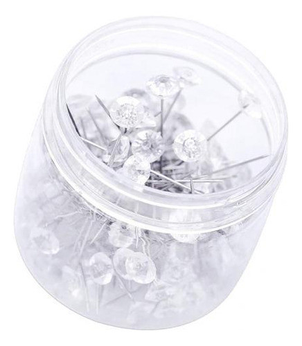 5 X 2-6 Pacotes 100x Cabeça De Diamante Alfinetes 8 × 55mm 0