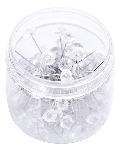 5 X 2-6 Pacotes 100x Cabeça De Diamante Alfinetes 8 × 55mm 1