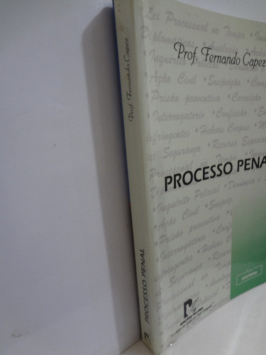 Livro  Processo Penal Fernando Capez 1
