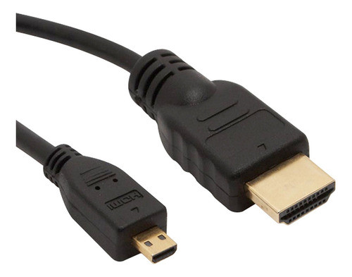 Cable Hdmi A Micro Hdmi Punta Dorada 1,5m Microhdmi 0