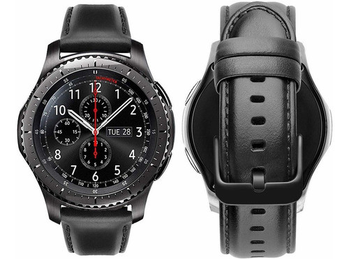 Malla De Cuero Samsung Gear S3 Frontier / Classic Sm-r760 0