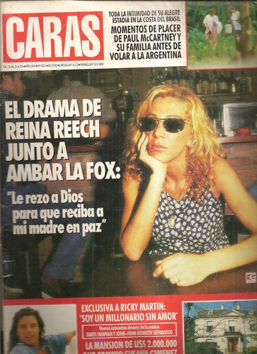 Caras Ricky Martin Reina Reech Ambar La Fox Kemble Mccartney 0