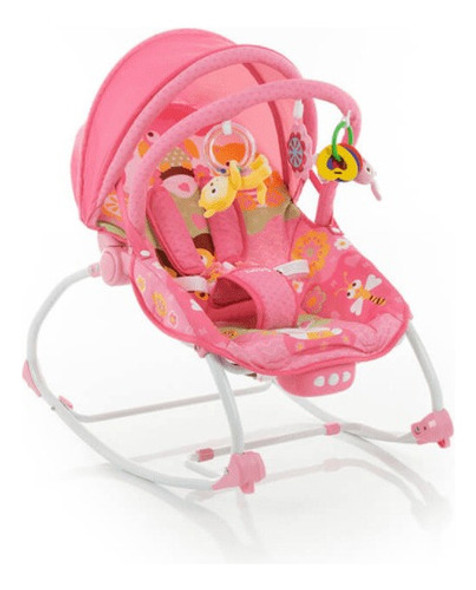 Cadeira De Descanso Bouncer Safety 1st Sunshine Baby Rosa 0