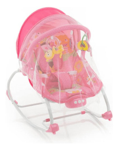 Cadeira De Descanso Bouncer Safety 1st Sunshine Baby Rosa 1