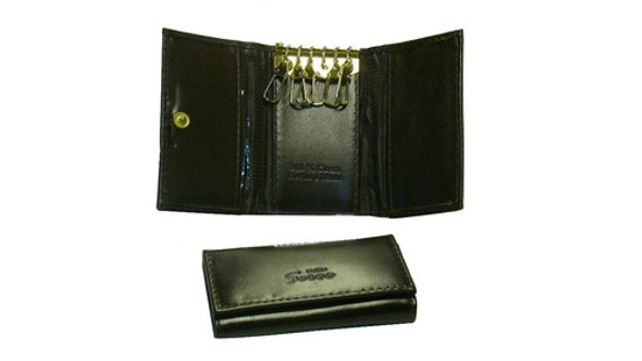 Porta Llaves De Cuero Con Broche 0