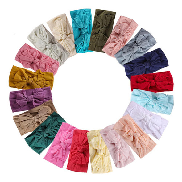 Diademas De Nylon Para Bebes, Diademas Y Lazos Para Bebes 0