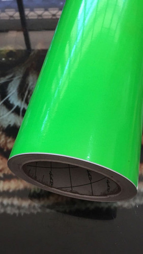 10 Mts Vinilo Fluo Dpi Traslucido  X 0,61/ Sin Base Blanca 1