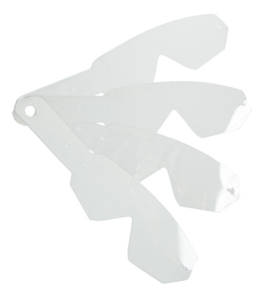 Tear Off Premium Transparente Motocross Enduro 10 Unidades 0 Tear Off Premium Transparente Motocross Enduro 10 Unidades 0
