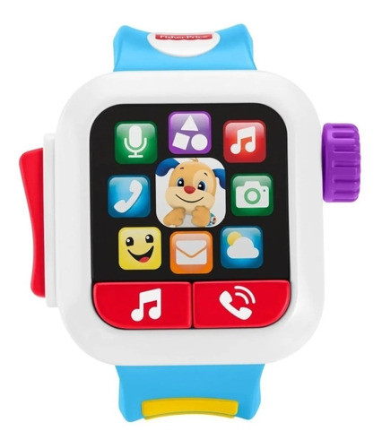 Mi Primer Smartwatch Fisher Price Aprende Colores Saludos 0