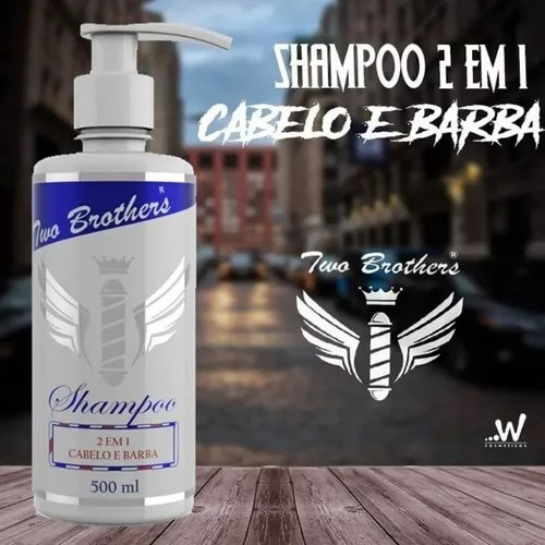 Shampoo Para Hombre 2 En 1 Two Brother 1