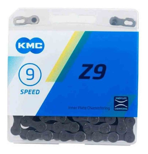 Corrente Kmc Z9 1/2 X 11/128 X 116 Isp Ciclismo Ciclista 9v 0
