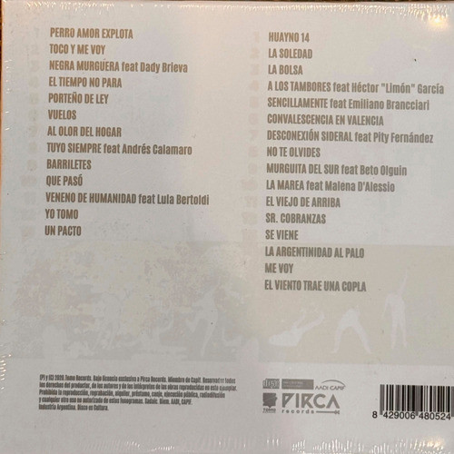 Bersuit Vergarabat De La Cabeza 2 Cd Doble + Libro 1