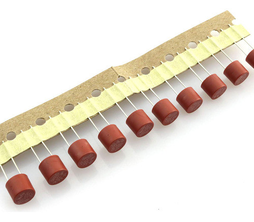 30 Fusibles Rapido Radial 8.5x7.2mm 1a 250v Con Terminales 0