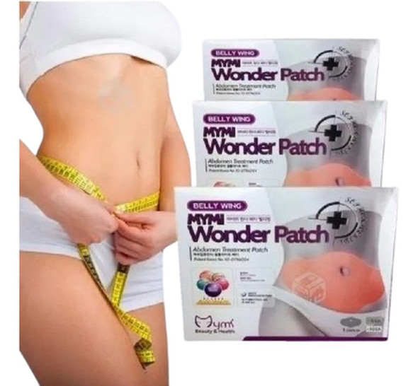 Parches Para Adelgazar Abdomen Wonder Patch 100% Natural X15 0