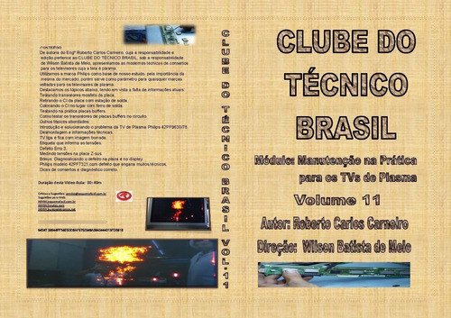 Dvd Vídeo Aula Manutenção Na Prática Para Os Tvs De Plasma 0