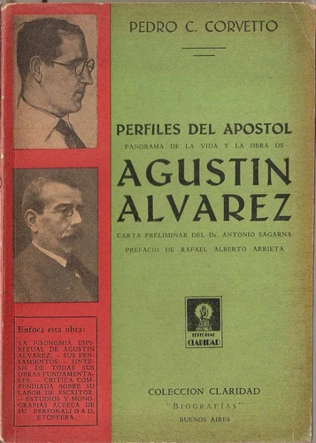Perfiles Del Apostol Agustin Alvarez - Corvetto - Claridad 0