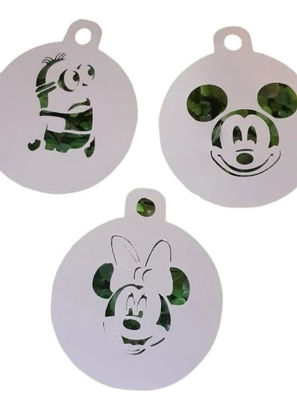 Stencil Personajes  Maquillaje Artístico Ogalletas 0