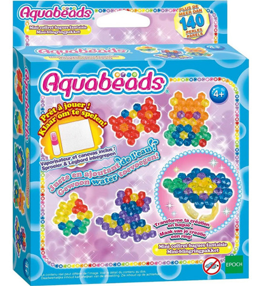 Mini Pack Aquabeads Anillos Joyas +4 31350 0