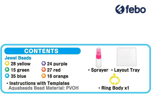 Mini Pack Aquabeads Anillos Joyas +4 31350 1