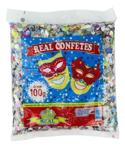 Confetes Festa Carnaval Escolinha Diversão - 4 Pctes 1