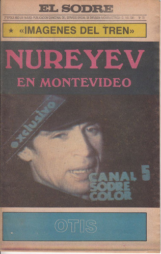 1983 Ballet Ruso Nureyev En Montevideo Revista El Sodre Raro 0