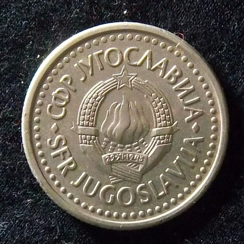 Yugoslavia 1 Dinar 1990 Excelente Km 142 1