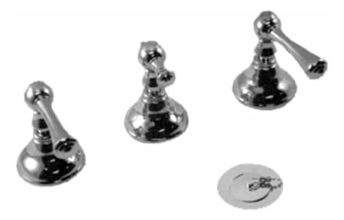 Griferia De Bidet Bimando Con Valvula 0